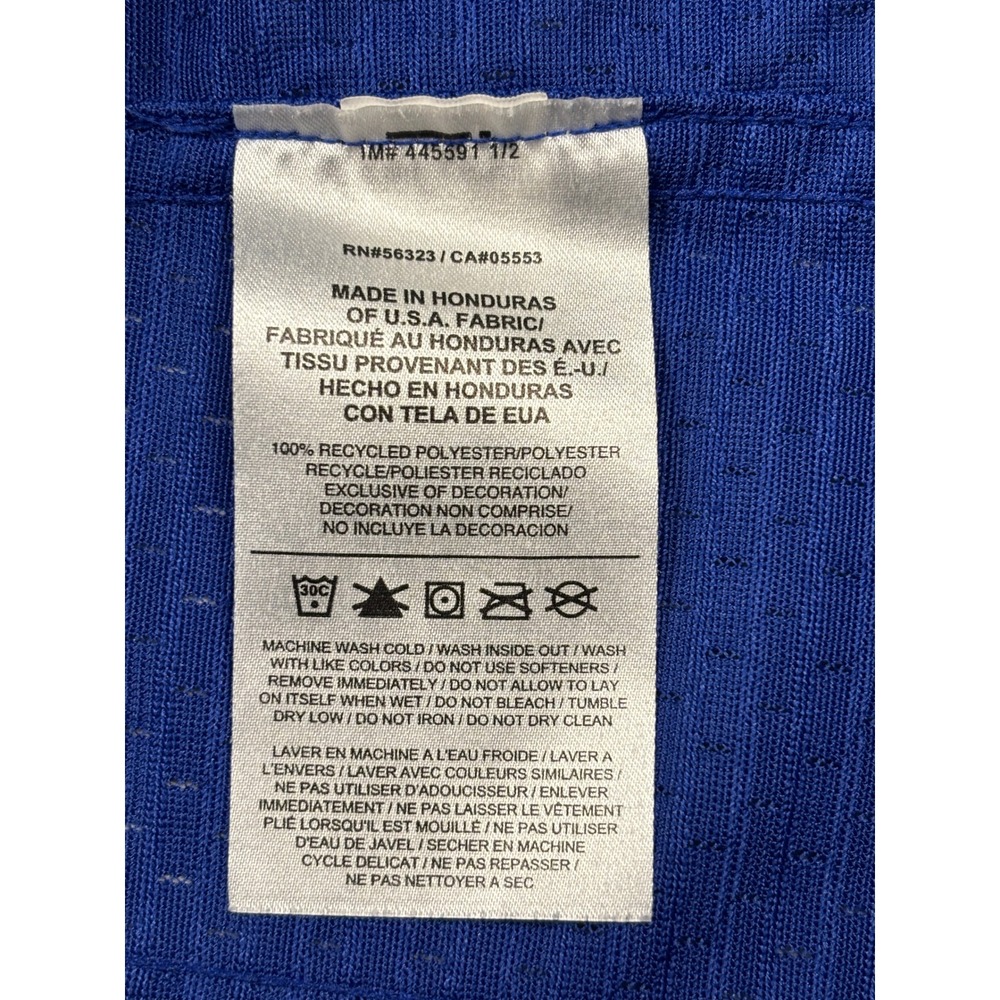 Nike New York Giants Daniel Jones 8 NFL Jersey Blue Mens Small 472953-495 - Picture 7 of 8